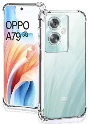 Obrázek produktu pro Anti Shock silikonové pouzdro pro Oppo A79 5G - Transparentní ochrana KP30968