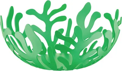 Produktbild von Alessi - Mediterraneo Schale, Stahl, Ø 21 cm, grün