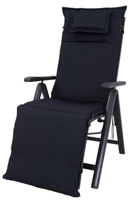 Produktbild von Auflage Relaxliege Toronto 90669-210 grün-grau-weiß kariert 170x52x6,5 cm Sun Garden