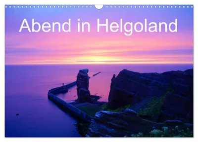 Produktbild von Abend in Helgoland (Wandkalender 2027 DIN A3 quer), CALVENDO Monatskalender