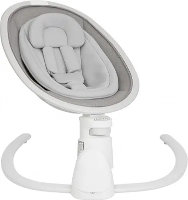 Produktbild von Graco Sway ’n Grow™ elektrische Babyschaukel und Sessel, 3in1, ab Geburt bis ca. 4 Jahre (18 kg), sanft und leise, geräuschloses Schaukeln, 3-fach verstellbarer Sitz, Heather