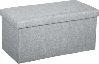 Obrázek produktu pro Dvojitý pouf, pohodlná a funkční lavice s velkým úložným prostorem