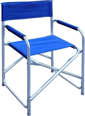 Produktbild von Biacchi Gianfranco S1622027, Campingstuhl, 2 Bein(e), Faltbar, Aluminium, PVC, Blau