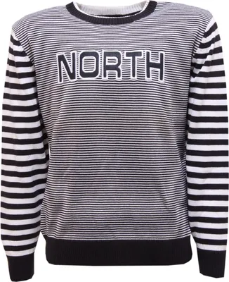 Immagine prodotto di 1999T maglione righe bimbo NORTH SAILS bianco/blu cotone sweater kid
