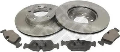 Produktbild von MAPCO Bremsenset Vorne Bremsscheiben Beläge Satz für BMW 3 Limousine (E46) 286mm