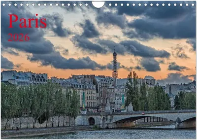 Produktbild von Paris (Wandkalender 2026 DIN A4 quer), CALVENDO Monatskalender