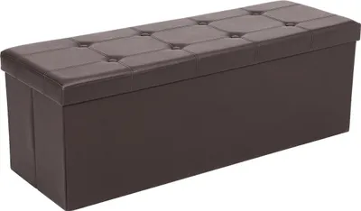 Produktbild von Hoppa! | Bank mit Aufbewahrung | 120 L Fassungsvermögen, belastbar bis 300 kg | braun