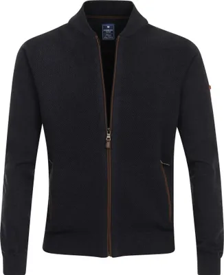 Produktbild von Redmond Strickjacke mit Taschen Dunkelblau M Regular Fit