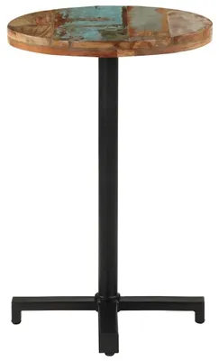 Obrázok produktu pre vidaXL Bistro stôl okrúhly Ø50x75 cm Masívne staré drevo