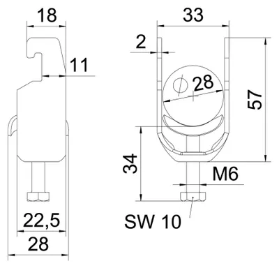 Zdjęcie produktu dla Obo Bettermann 1186522, 1 szt.