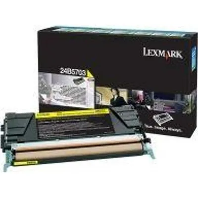 Immagine prodotto di Lexmark 24B5703 cartuccia toner 1 pz Originale Giallo