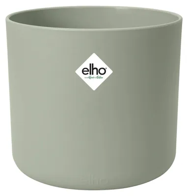 Productafbeelding van B.for soft rond 18 cm steengroen bloempot elho