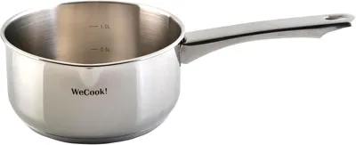 Produktbild von Wecook! Stielkasserolle 18cm, kasserolle, klein, kleiner Topf Induktion 2,1l, Ed