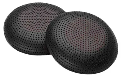 Imagen del producto de Almohadillas de cuero sintético HP para auriculares Blackwire 5000 (2 unidades), juego de adaptadores/anillos, cuero sintético, color