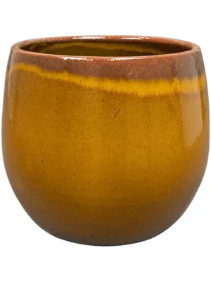 Produktbild von Ter Steege Blumentopf Ockergelb D 23 cm H 20 cm Öffnung 17,5 cm