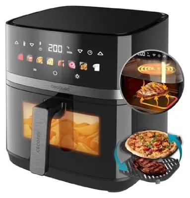 Image de Cecotec Cecofry&Grill Duoheat Friteuse à air 8000 8L 2200W Noir 8 Programmes