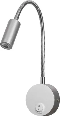 Produktbild von Dimmbare LED-Wandleselampe mit Touch-Steuerung, USB-Anschluss und Schalter, flexibler Schwanenhals, Nachttischlampe