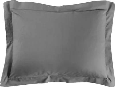 Productafbeelding van Kussensloop - PROMO LINNEN - LINA - Katoen - 50x70 cm - antraciet