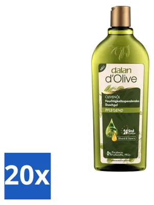Produktbild von 20 x Dalan d'Olive Moisturizing Nourishing Douchegel - 400 ml - Vorteilspackung - 20 Stücke