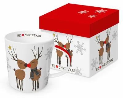 Produktbild von PPD We Love Christmas Trend Mug, in Geschenkbox, Tasse , Becher, New Bone China, 400 ml, 360302009