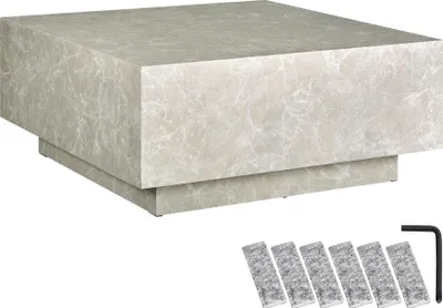 Produktbild von tectake® Couchtisch Lasley inkl. Bodenschoner, Belastbarkeit 45 kg