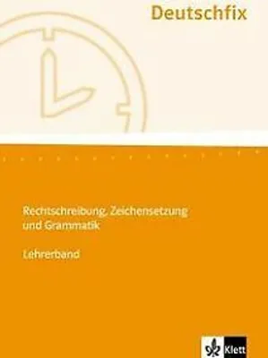 Produktbild von Deutschfix - Rechtschreibung, Zeichensetzung und Grammat... Book