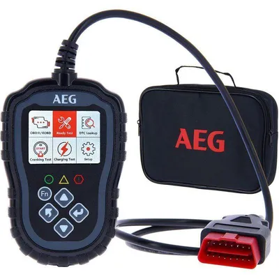 Image de Outil de diagnostic AEG OBD2 Evol 2 3 fonctions lecture détail effacement auto analyse automobile