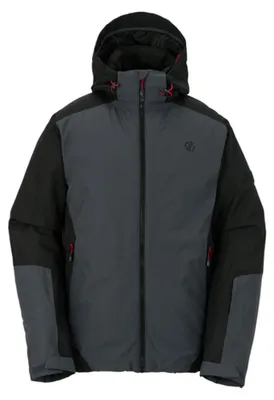 Image de Dare 2B - Veste de ski « Precision II » pour homme RG11283 (L) (Noir/Ébène/Rouge vif)