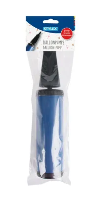 Produktbild von Ballonpumpe / Zwei-Wege-Pumpe / Farbe: blau