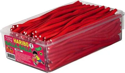Produktbild von Haribo Balla Stixx fruchtige Erdbeer Konfektstangen 150 Stück 1125g
