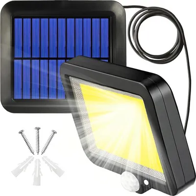 Zdjęcie produktu dla Lampa Solarna Z Czujnikiem Ruchu I Zmierzchu