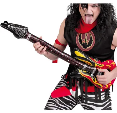 Produktbild von FIESTAS GUIRCA | Aufblasbare Rockgitarre (90 cm) – Party-Accessoire für Musiker-