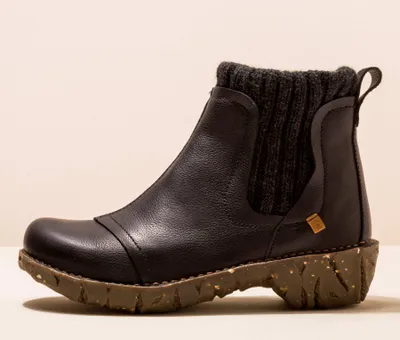 Produktbild von El naturalista Schnürstiefel NE23 NATURAL GRAIN BLACK/ YGGDRASIL Farbe Black