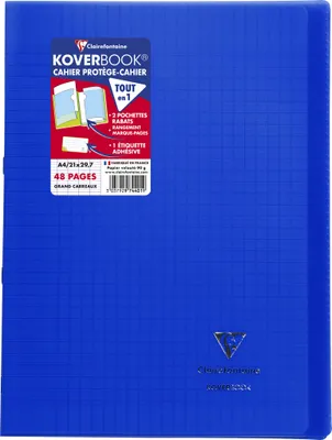 Produktbild von Clairefontaine 40x Koverbook, Heft A4, 24 Blatt 90g, Sortiert 974401C