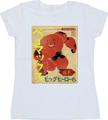 Produktbild von Disney - "Big Hero 6" T-Shirt für Damen BI13048 (L) (Weiß)