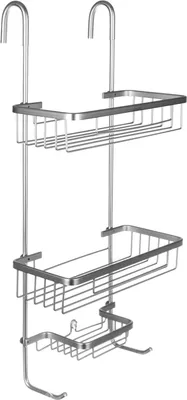 Produktbild von Malatec 16721 Hängendes Duschregal - silber