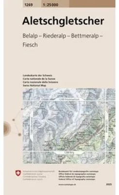 Produktbild von Swisstopo 1 : 25 000 Aletschgletscher