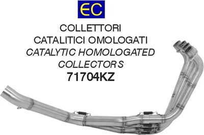 Immagine prodotto di Collettore di scarico catalitico ARROW omologato per Honda