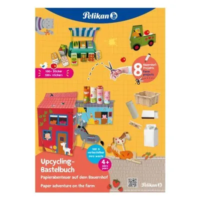 Obrázok produktu pre Pelikan Upcycling Bastelbuch mit Sticker, Bauernhof A4