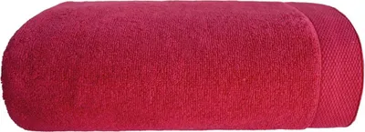 Image de Serviette brumeuse rouge 70 x 140 [cm].