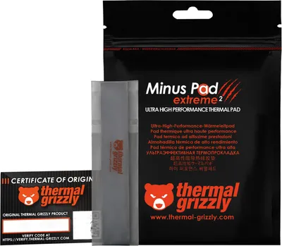 Imagen del producto de Minus Pad Extreme 2 - 120 x 20 x 1,5 mm (gris)