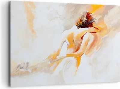Produktbild von Bild auf Leinwand - Leinwandbild - Persönlichkeit Freundschaft Liebe Ehe - 100x70cm - Wand Bild - Wanddeko - Leinwanddruck - Bilder - Kunstdruck - Leinwand bilder - Wandkunst - AA100x70-3168