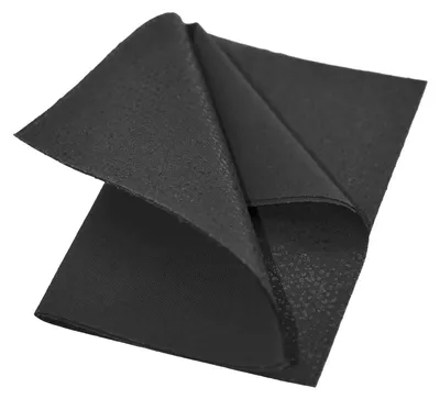 1 Flicken aus Baumwolle zum Aufbügeln Flickstoff 15x20cm, schwarz