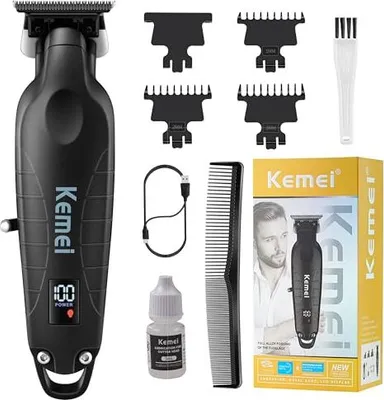 Produktbild von Kemei 2293 Professionelle Haarschneidermänner, Zero Gaped Friseure t Blade, schnurlose wiederaufladbare Geschenkmänner