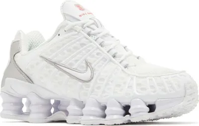 Zdjęcie produktu dla Nike Shox TL White Metallic Silver Max Orange - EU: 43