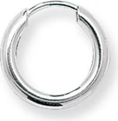 Image de 925 Sterling Silber Damen - Paire de créoles - 13mm ; WJS11514