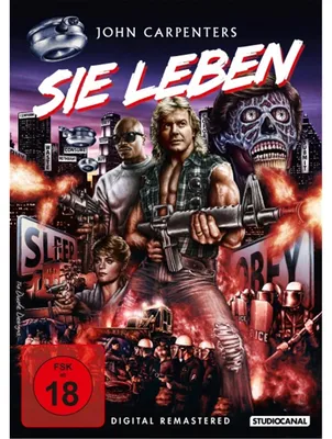 Produktbild von PLAION Sie leben - Digital Remastered, Film, DVD, Deutsch, Englisch, 90 min, THEY LIVE!, Horror
