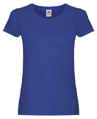 Produktbild von Fruit of the Loom - "Original" T-Shirt für Damen FK2453 (XS) (Königsblau)