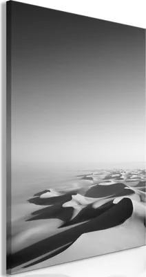 Produktbild von Italienischer Leinwand Leinwandbild - Sahara (1 Part) Vertical 40x60 cm Landschaften c-B-0403-b-a