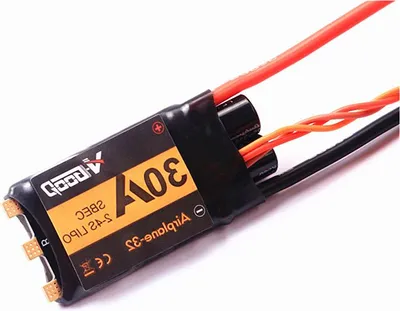 Zdjęcie produktu dla VGOOD ESC 30A 2S- 4S 32- Bit With 1.5A SBEC for Fixed Wing RC Airplane